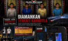 33 Hektar Lahan Hangus Dilalap Api, 4 Pelaku Pembakaran Diamankan Polres Banyuasin